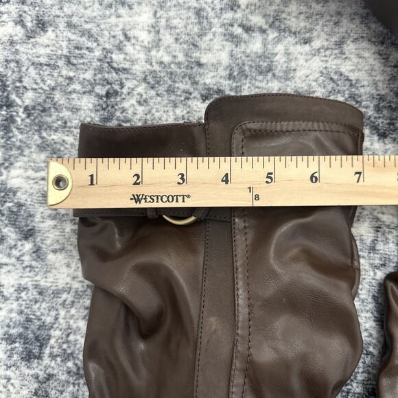 Rialto Crystal Women's Boot Riding Boots Equestrian Size 8 Brown High - Picture 3 of 12